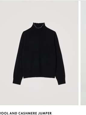 Sandro Black Womens Sweater Size S